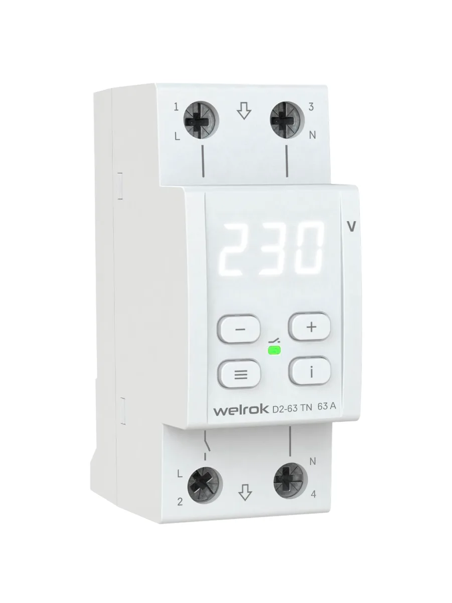 Welrok D2-63/2 Voltage Relay